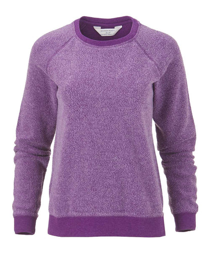 Boxercraft Women's Fleece Out Pullover K01 #color_Purple