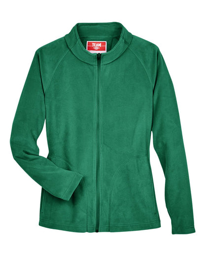Team 365 Women's Campus Microfleece Jacket TT90W #color_Sport Kelly