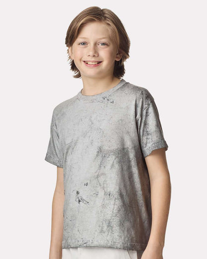 Comfort Colors Youth Colorblast™ Heavyweight T-Shirt 1745Y #colormdl_Smoke