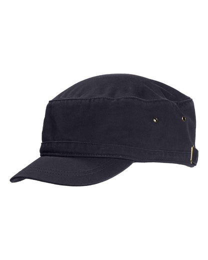 Big Accessories Cadet Cap BA501 #color_Navy