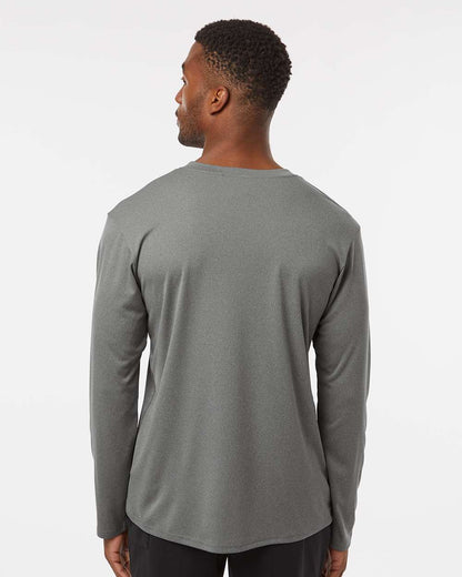 AllPro Unisex Pro-Lock Performance Long Sleeve T-Shirt 48400 #colormdl_Heather Granite