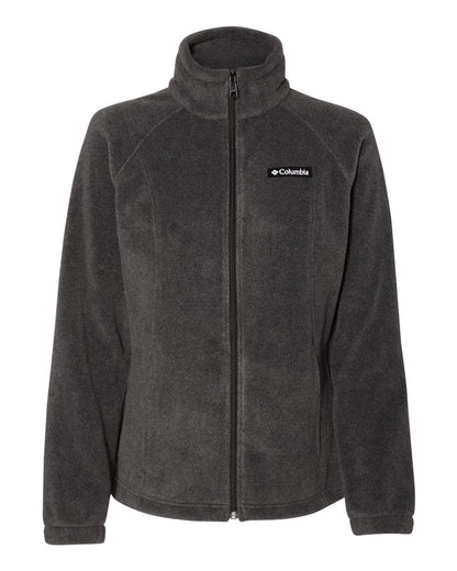 Columbia Women’s Benton Springs™ Fleece Full-Zip Jacket 137211 #color_Charcoal Heather