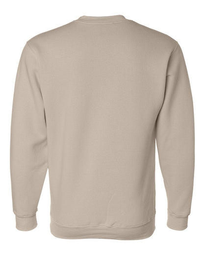 Bayside USA-Made Crewneck Sweatshirt 1102 #color_Sand