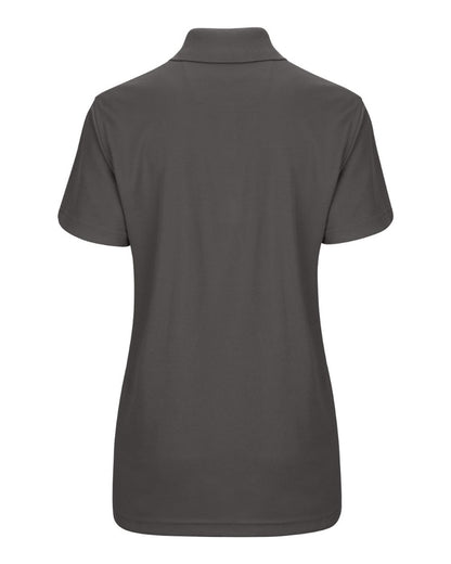 Red Kap Women's Performance Knit Pocketless Core Polo SK97 #color_Charcoal