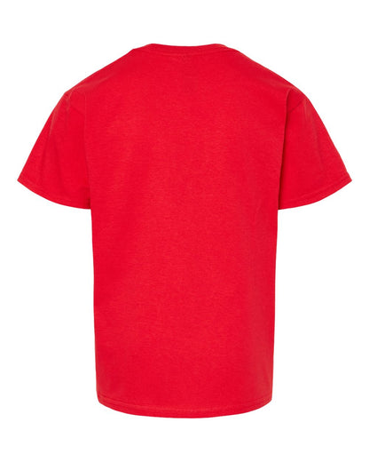 Gildan Youth Softstyle® Midweight T-Shirt 65000B #color_Red