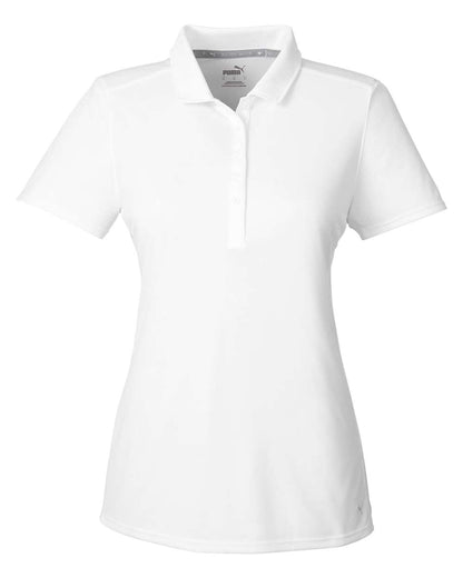 Puma Golf Women's Gamer Golf Polo 532989 #color_Bright White