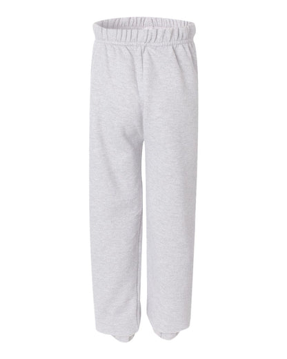JERZEES Youth NuBlend® Sweatpants 973BR #color_Ash