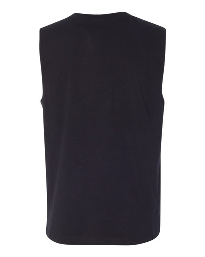 BELLA + CANVAS Jersey Muscle Tank 3483 #color_Black