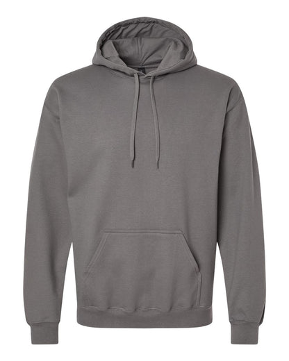 Gildan Unisex Softstyle® Midweight Hooded Sweatshirt SF500 #color_Charcoal