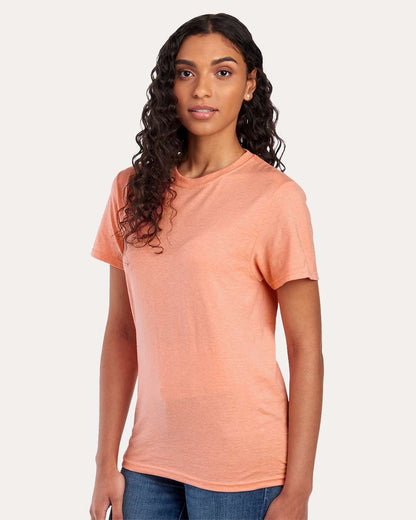 JERZEES Premium Blend Ring-Spun T-Shirt 560MR #colormdl_Peach