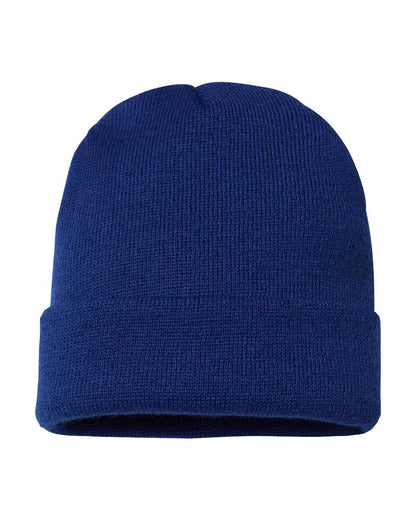 CAP AMERICA USA-Made 12" Cuffed Beanie TKN24 #color_True Royal