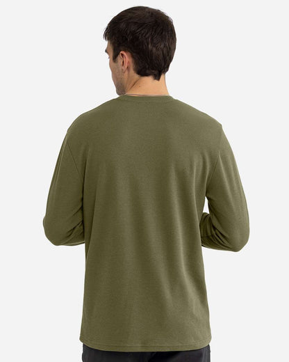 Next Level Unisex Ideal Thermal Long Sleeve T-Shirt 8211 #colormdl_Military Green