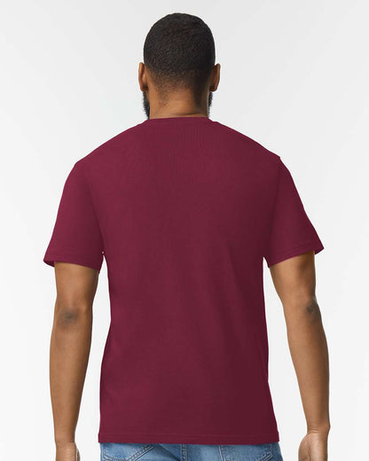 Gildan Unisex Softstyle® Midweight T-Shirt 65000 #colormdl_Maroon