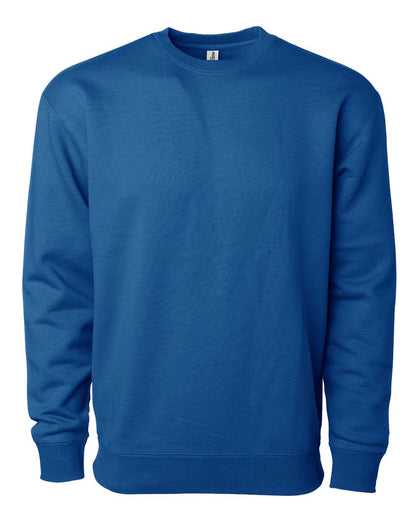 Independent Trading Co. Heavyweight Crewneck Sweatshirt IND3000 #color_Royal