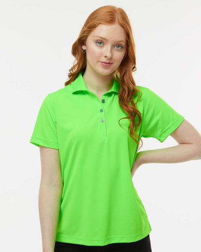 Paragon Women's Saratoga Performance Mini Mesh Polo 104 #colormdl_Neon Lime