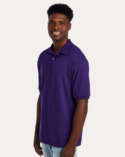 JERZEES Men's Dri-Power® Polo 437R #colormdl_Deep Purple