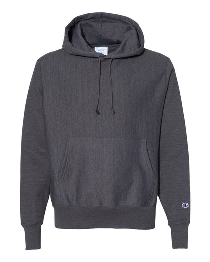 Champion Unisex Reverse Weave® Hooded Sweatshirt S101 #color_Charcoal Heather