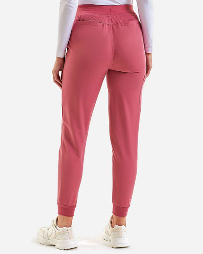 Onna Women's Energized Stretch Jogger Scrub Pants NN610 #colormdl_Calm Pink