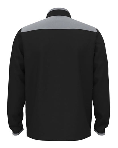 Under Armour Men's Motivate 3.0 Quarter-Zip Pullover 1389611 #color_Black/ Mod Grey/ White