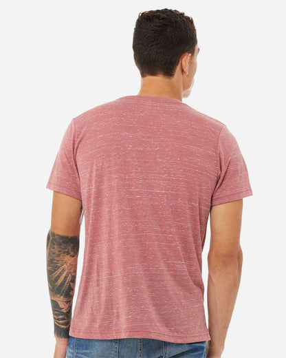 BELLA + CANVAS Unisex Texture Tee 3650 #colormdl_Mauve Marble