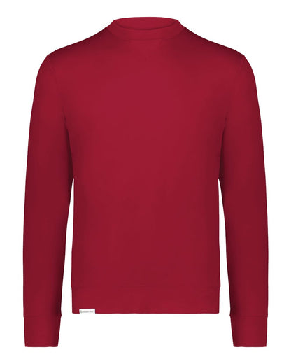 Holloway Unisex Eco Revive™ Ventura Soft Knit Crewneck Sweatshirt 223503 #color_Scarlet