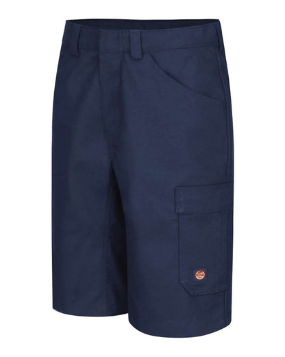Red Kap Men's Extended Sizes Shop Shorts PT4AEXT #color_Navy