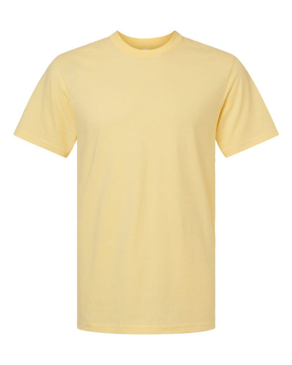 American Apparel Unisex CVC Tee 2001CVC #color_Heather Panna Cotta