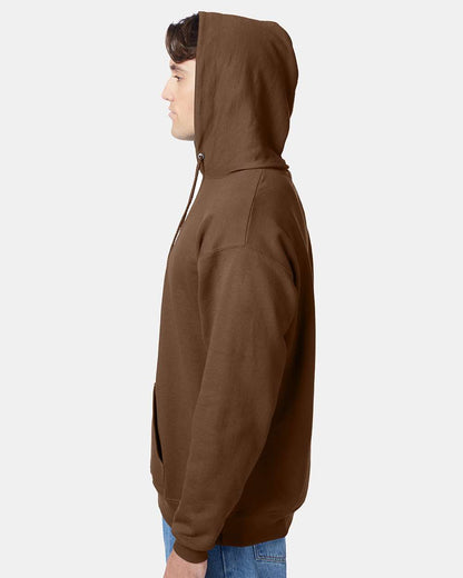 Hanes Unisex EcoSmart® Hooded Sweatshirt P170 #colormdl_Army Brown