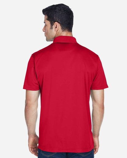 Harriton Men's Polyester Jersey Polo M315 #colormdl_Red