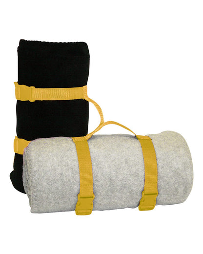 Alpine Fleece Blanket Strap 8820 #color_Bright Yellow