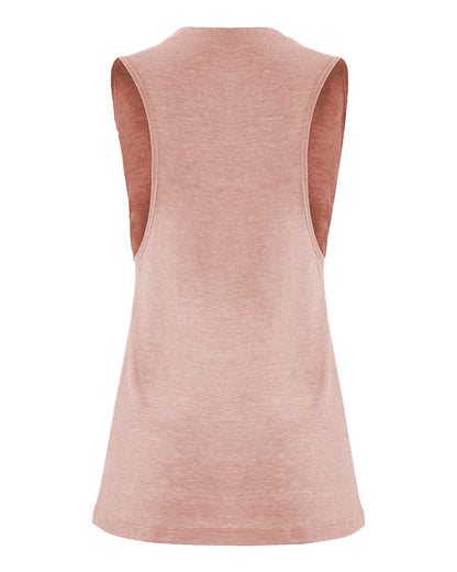Next Level Women’s Festival Muscle Tank 5013 #color_Desert Pink