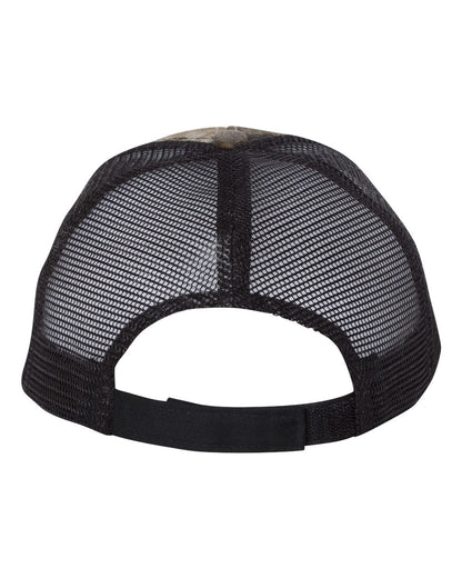 Kati Licensed Camo Mesh Back Cap LC5M #color_Realtree Hardwoods/ Black