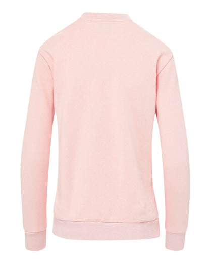 MV Sport Women's Raelynn Cloud Fleece Crewneck Sweatshirt W23140 #color_Cameo Pink