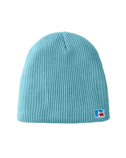 Russell Athletic Core R Patch Beanie UB89UHB #color_Blue