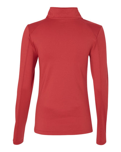 Badger Women’s Lightweight Quarter-Zip Pullover 4286 #color_Red