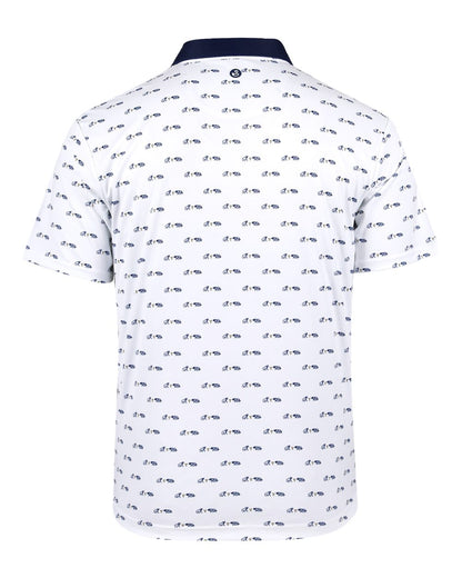 Swannies Men's Dustin Polo SW9400 #color_White