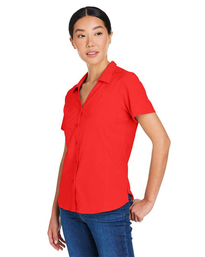 CORE365 Women's Ultra UVP® Marina Shirt CE510W #colormdl_Marina Red