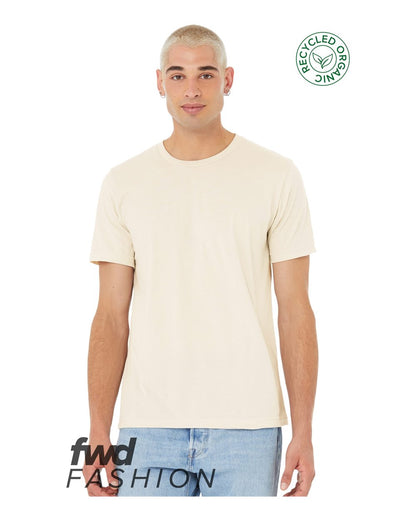 BELLA + CANVAS FWD Fashion Jersey Recycled Organic Tee 3001RCY #colormdl_Heather Natural