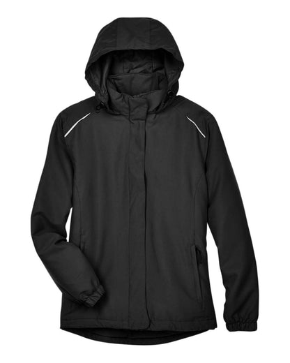 CORE365 Women's Brisk Insulated Jacket 78189 #color_Black