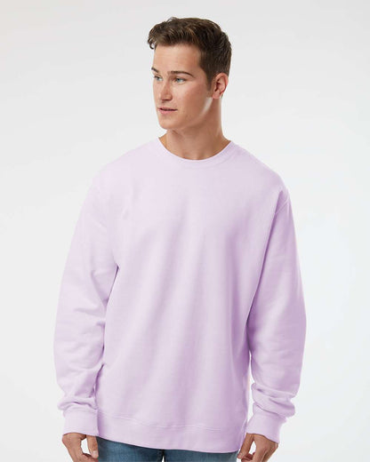 Independent Trading Co. Midweight Crewneck Sweatshirt SS3000 #colormdl_Lavender