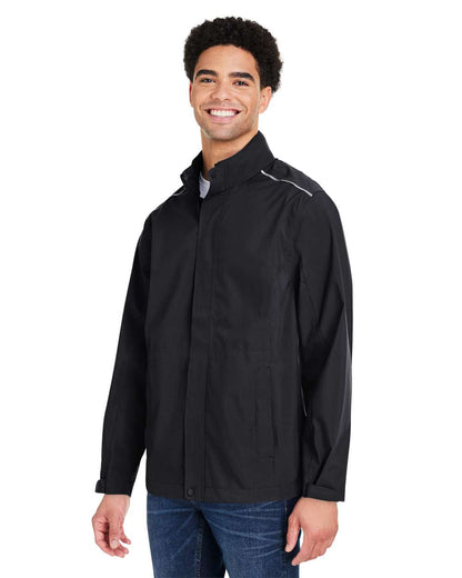 CORE365 Men's Barrier Rain Jacket CE712 #colormdl_Black