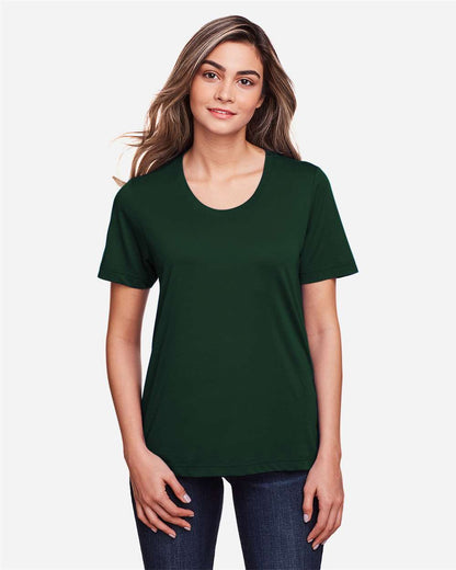 CORE365 Women's Fusion ChromaSoft™ Performance T-Shirt CE111W #colormdl_Forest
