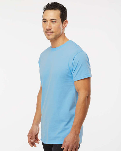 M&O Men's Gold Soft Touch T-Shirt 4800 #colormdl_Light Blue