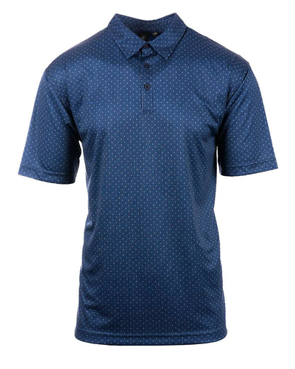 Burnside Golf Polo 0101 #color_Navy Dot