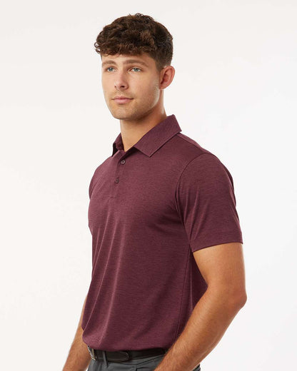 AllPro Men's Pro-Lock Performance Mélange Polo 4HM00 #colormdl_Maroon Melange