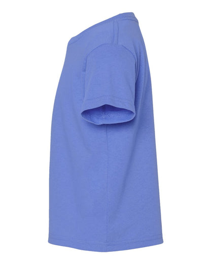 Rabbit Skins Youth Juvy T-Shirt 3301J #color_Carolina Blue