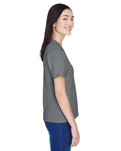 Team 365 Ladies' Zone Performance T-Shirt TT11W #color_SPORT GRAPHITE