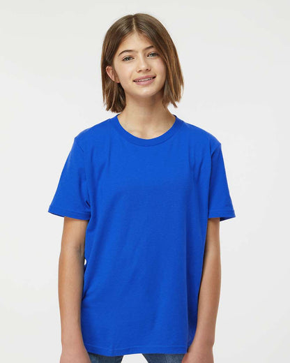 Tultex Youth Fine Jersey T-Shirt 235 #colormdl_Royal