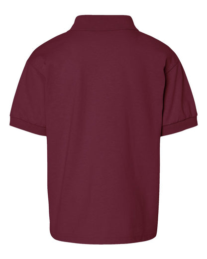 Gildan Youth DryBlend® Jersey Polo 8800B #color_Maroon