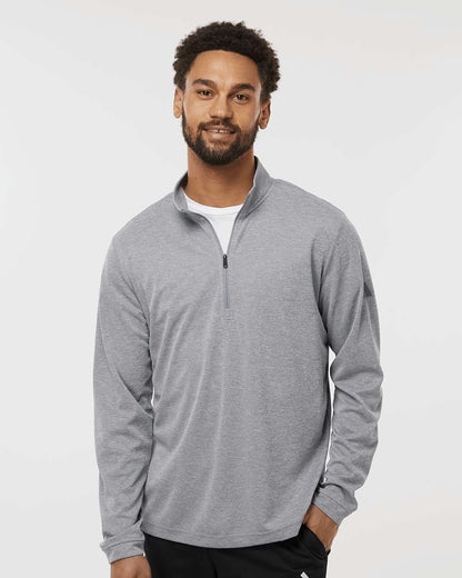 Adidas Lightweight Quarter-Zip Pullover A401 #colormdl_Grey Three Melange